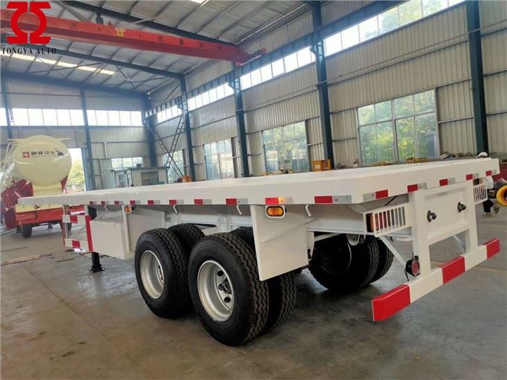 20 futlik konteyner yarim tirkamasi