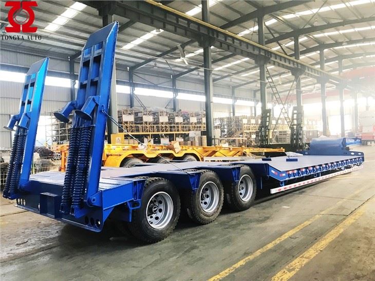 50T Lowbed yarim tirkamasi