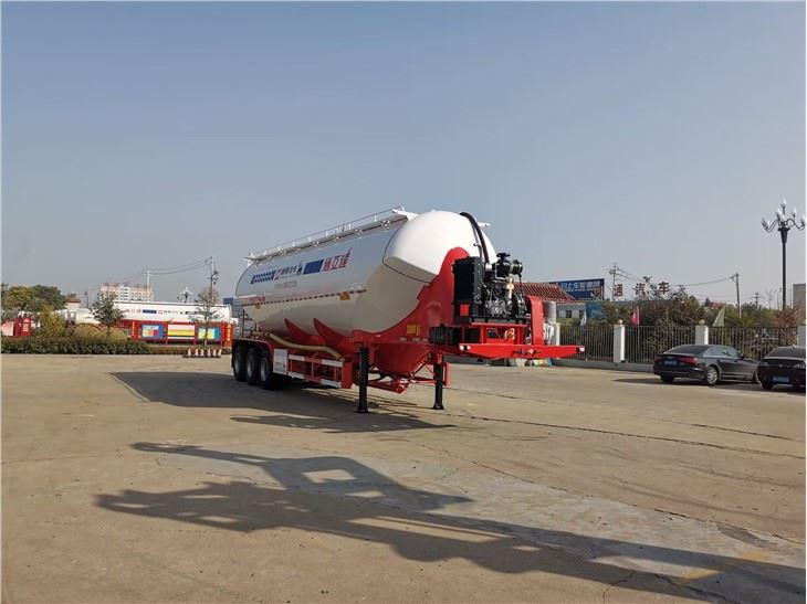 48m3 vertikal tsement kukunli tanker yarim tirkamasi