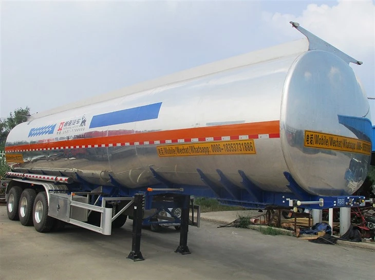 Xitoy 50000 litr alyuminiy yoqilg'i tanker treyler ishlab chiqaruvchisi