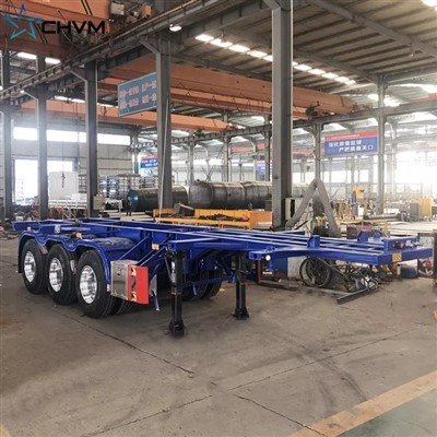 40FT konteyner skeleti yuk mashinasi treyleri
