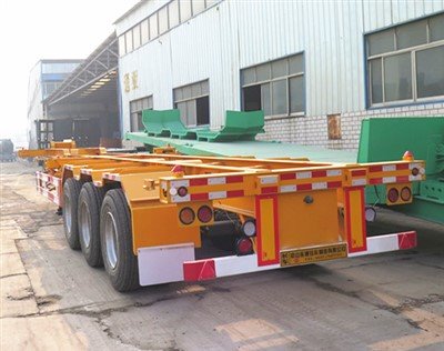 Skelet Cantiner yuk mashinasi treyleri