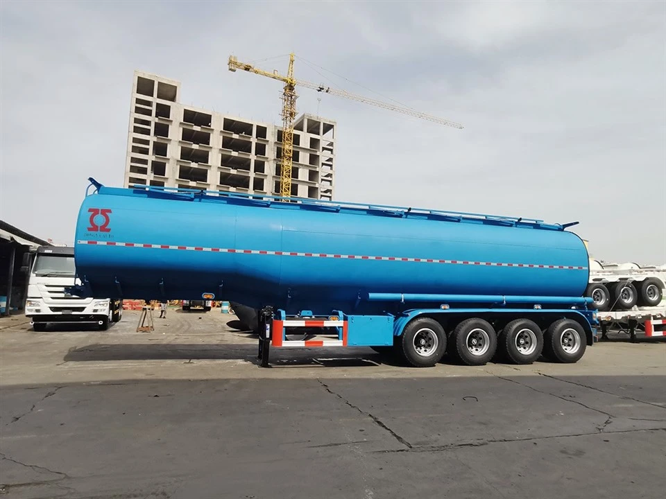 55m3 neft tanker yarim treyleri