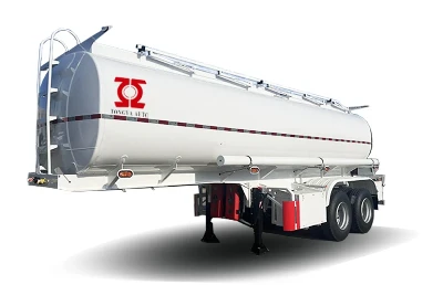 2Axles yonilg'i sotuvchi yarim treyleri