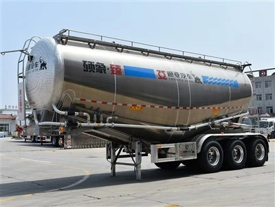 40t alyuminiy tsement semi treyleri